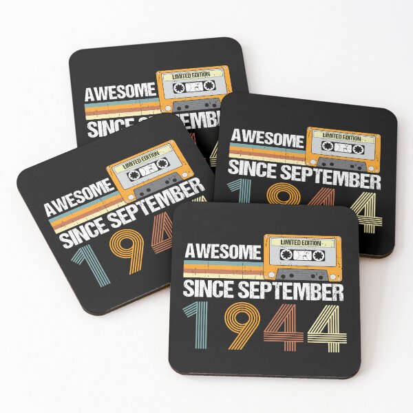 Item preview, Awesome Since September 1944 | 78th birthday | vintage September 1944 designed and sold by AMINE  ★★★★★.