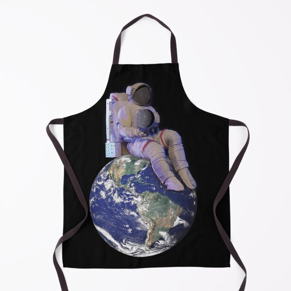 Item preview, astronaut sitting on earth designed and sold by aref54311.