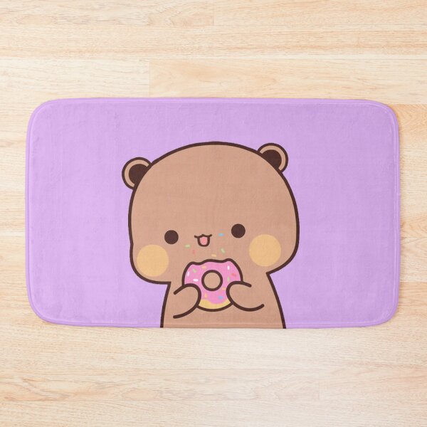 Item preview, Cute Dudu Is Enjoying The Donut designed and sold by gingersweet.