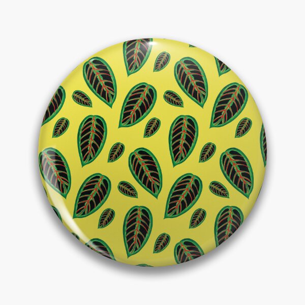Item preview, Maranta Leaves Pattern - Prayer Plant Foliage designed and sold by CarolinaReina.