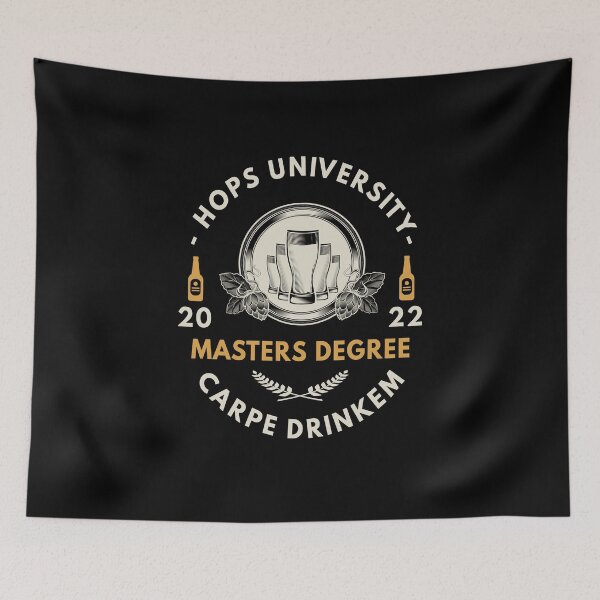 Item preview, Hops University designed and sold by MoonsmileProd.