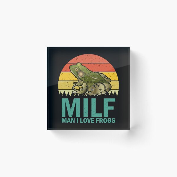 Item preview, MILF Man I Love Frogs Funny Frogs designed and sold by valexni.