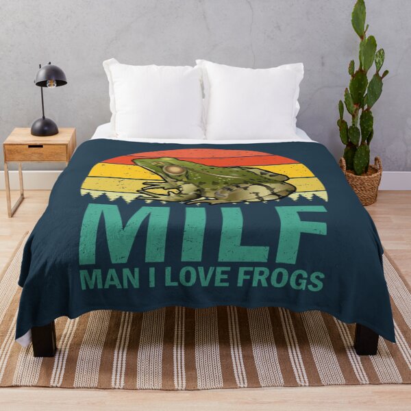 Item preview, MILF Man I Love Frogs Funny Frogs designed and sold by valexni.