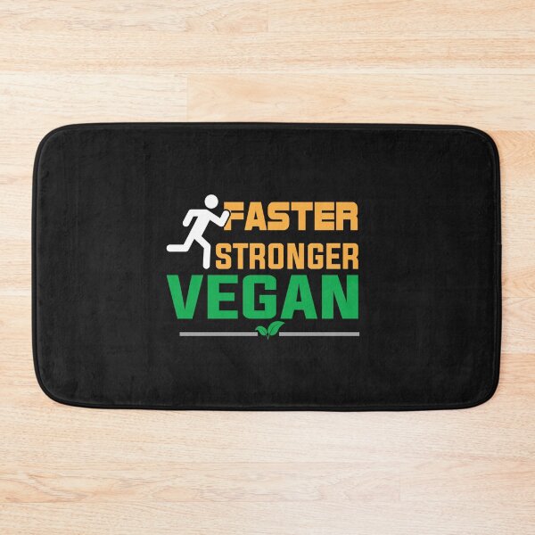 Item preview, Faster Stronger Vegan T Shirt designed and sold by Dieter-Marshall.