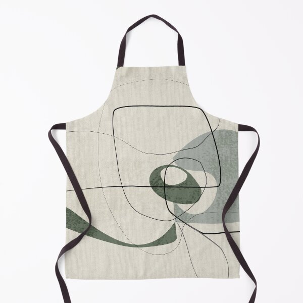 Artikelvorschau, Minimalistische abstrakte Kunstformen - Scribbles Hunter Green 2 entworfen und verkauft von simplydesignart.