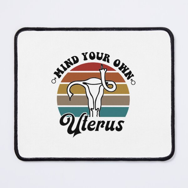 Item preview, Mind Your Own Uterus  Middle Finger Uterus designed and sold by valexni.