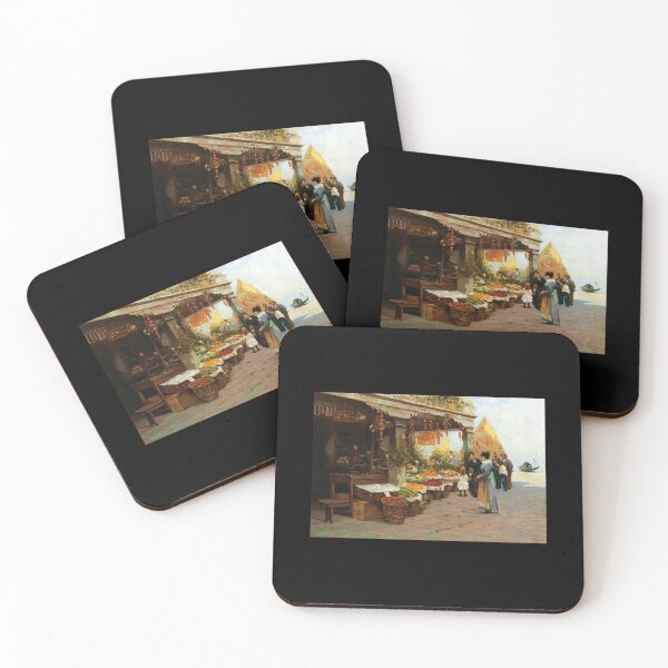 Item preview, Millo Bortoluzzi  Gemsemarkt in Venedig 1894 designed and sold by valexni.