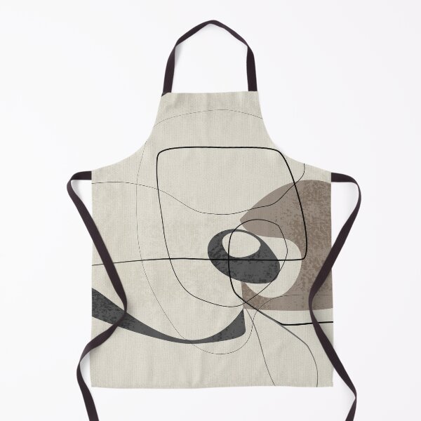 Item preview, Minimalist Abstract Art Shapes - Scribbles Smokey Blue 2 designed and sold by simplydesignart.