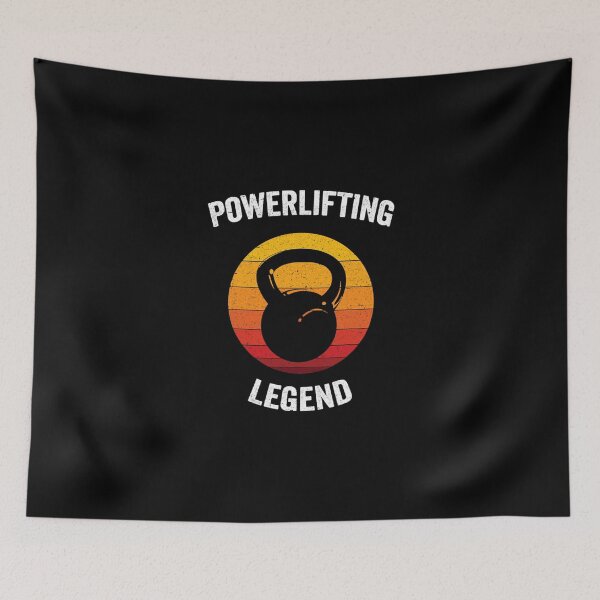 Item preview, Powerlifting Legend Vintage Classic T-Shirt designed and sold by laureljusjv.