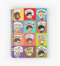 Cuaderno de espiral PJO HEADSHOTS