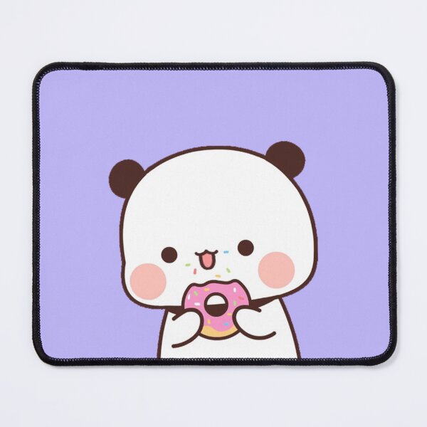 Item preview, Cute Bubu Is Enjoying The Donuts designed and sold by gingersweet.
