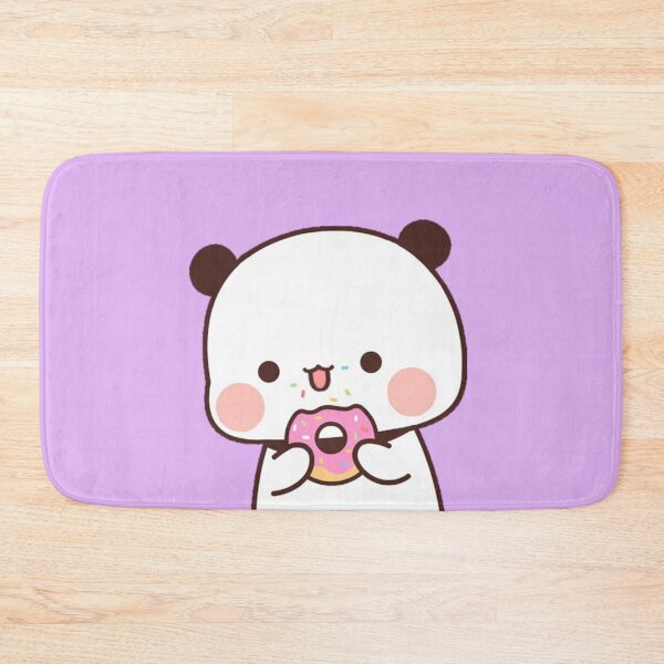 Item preview, Cute Bubu Is Enjoying The Donuts designed and sold by gingersweet.