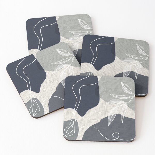 Item preview, Leafy Lane in Blue 2 designed and sold by simplydesignart.
