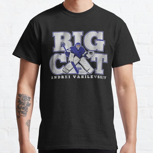 Andrei Vasilevskiy: Big Cat-like Reflexes, Youth T-Shirt / Medium - NHL - Sports Fan Gear | BreakingT