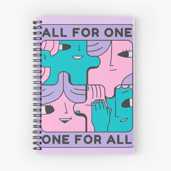Item preview, All for one, one for all! designed and sold by Shiablue.