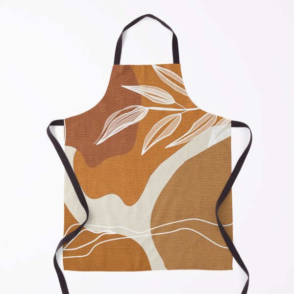 Item preview, Leafy Lane in Ochre 3 designed and sold by simplydesignart.