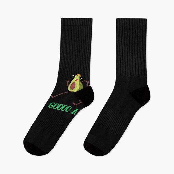 Item preview, Avocado Running Motivation Sticker designed and sold by verarheaf9.