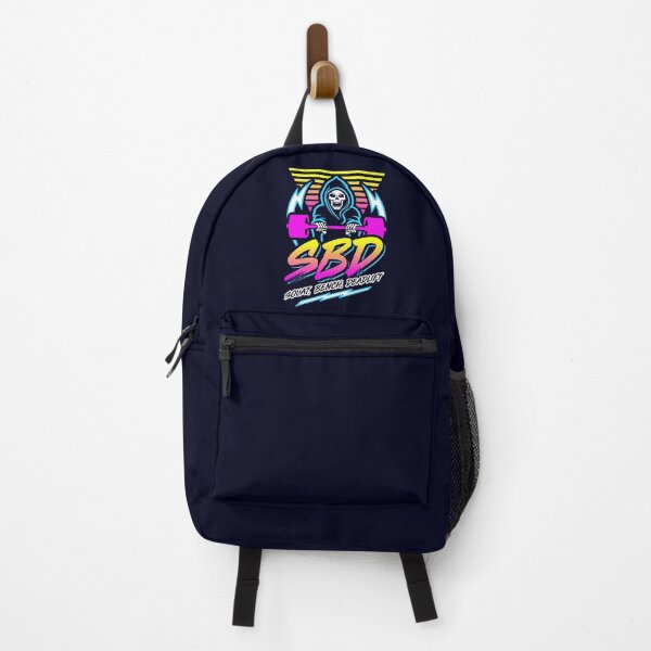 Item preview, SBD Squat Bench Deadlift (Gym Reaper) Retro Neon Synthwave 80s 90s designed and sold by Brogress Project.
