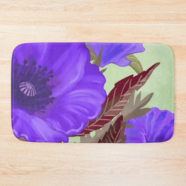 Item preview, Premium Flower Art purple  designed and sold by Tshirtstory.