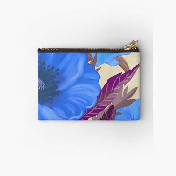 Item preview, Premium Flower Art Blue  designed and sold by Tshirtstory.