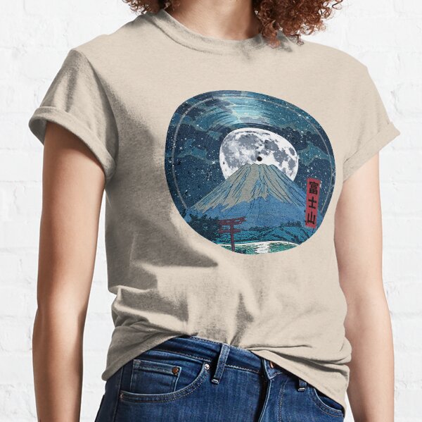 Mt. Fuji Night LP Sky Classic T-Shirt