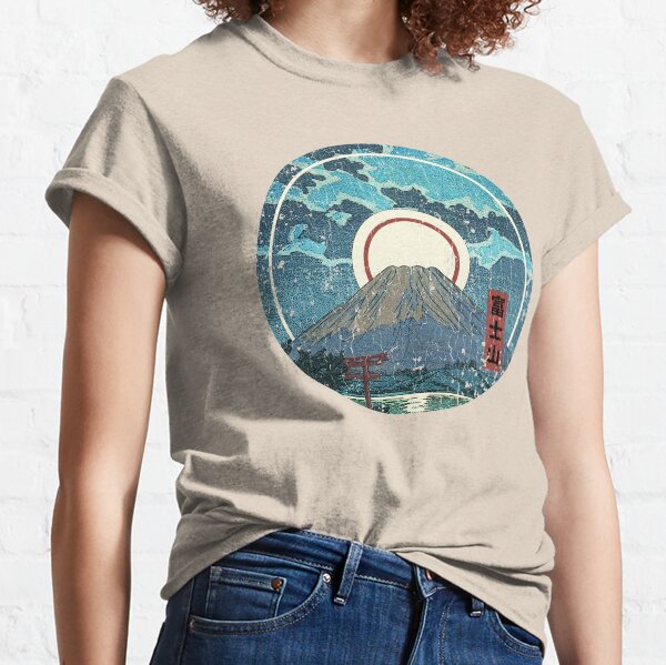 Mt. Fuji Moon Classic T-Shirt