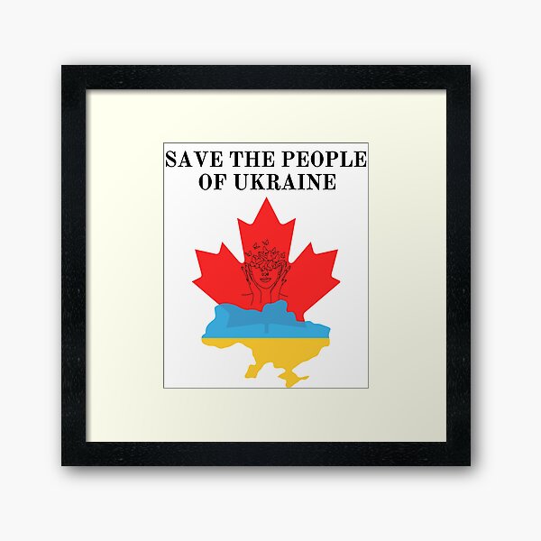 Aperçu de l'œuvre Canadiens ukrainiens créée et vendue par ChachiArts.