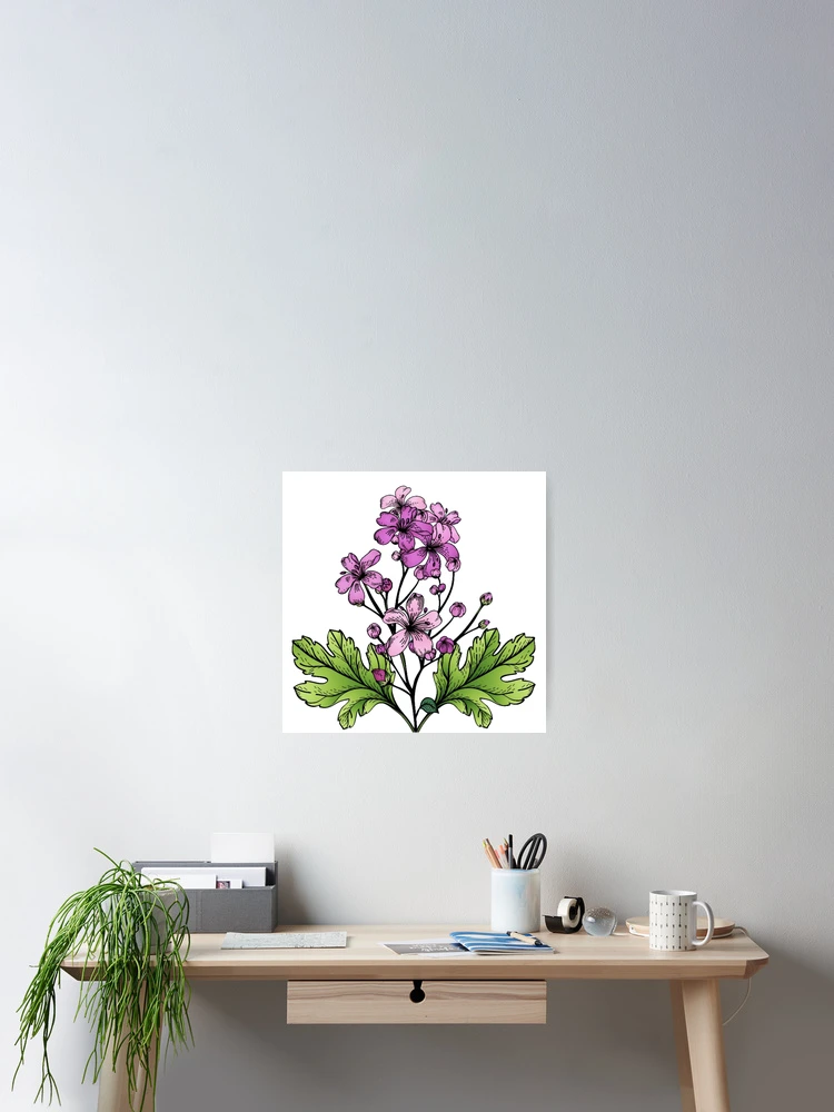Thumbnail 2 of 3, Poster, Spring Twig designed and sold by ColoredTime.