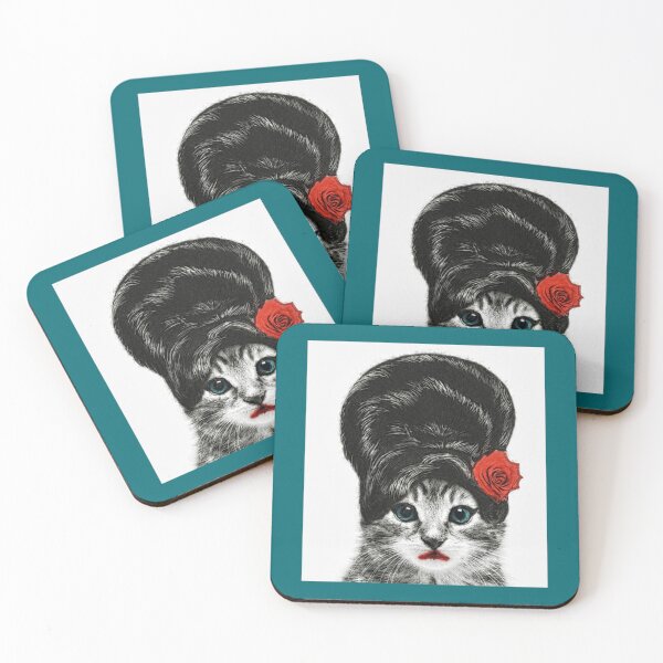 Item preview, Amy Winehouse Cat       designed and sold by Jellyfrogclot.