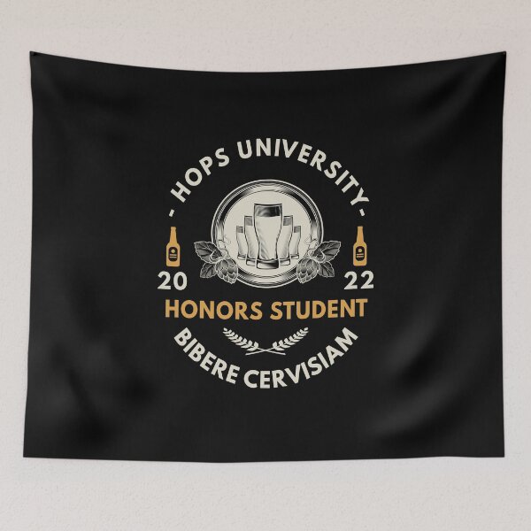 Item preview, Hops University designed and sold by MoonsmileProd.