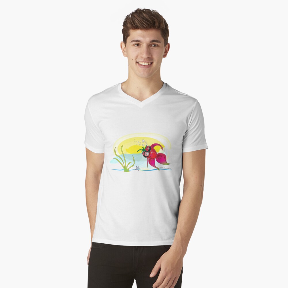 Item preview, V-Neck T-Shirt designed and sold by CreativeContour.