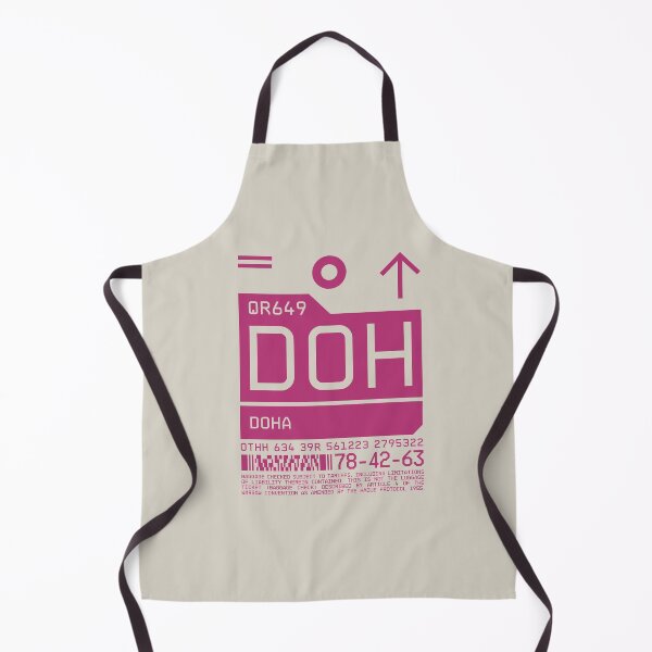 Item preview, Luggage Tag C - DOH Doha Qatar designed and sold by VoodooCircus.
