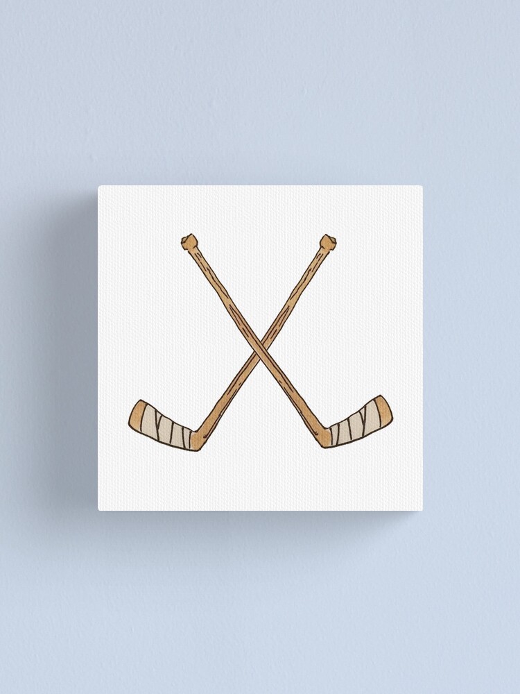 Alternate view of Hockey Sticks Canvas Print