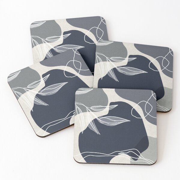 Item preview, Leafy Lane in Blue 1 designed and sold by simplydesignart.