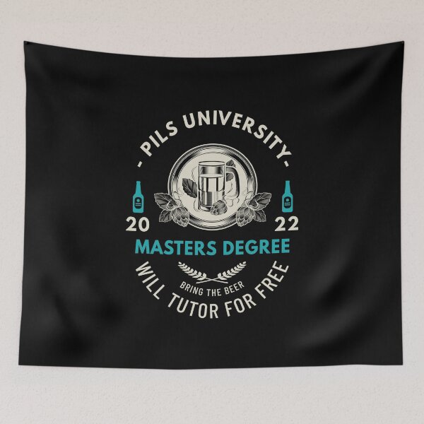 Item preview, Pils University designed and sold by MoonsmileProd.