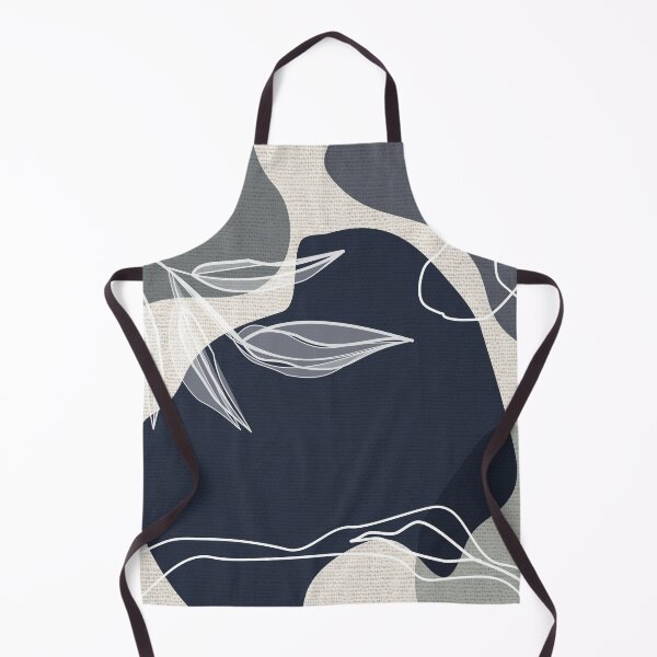 Item preview, Leafy Lane in Blue 1 designed and sold by simplydesignart.
