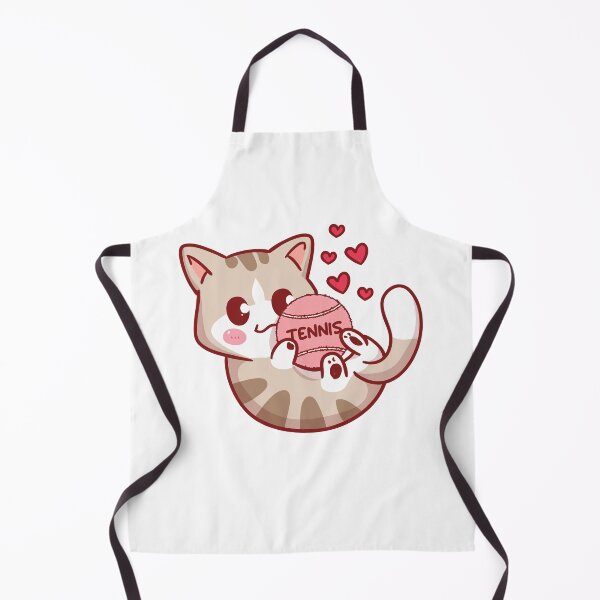 Item preview, Lindo gatito kawaii con pelota de tenis para amantes de los gatos Jugador de tenis designed and sold by grinta2021.