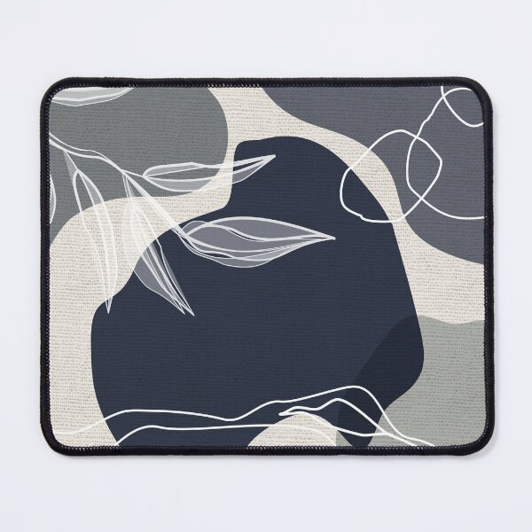 Item preview, Leafy Lane in Blue 1 designed and sold by simplydesignart.