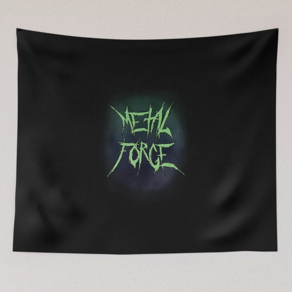 Aperçu de l'œuvre Métal Forge Mort Logo Vert Toxique créée et vendue par TammyYoung12.