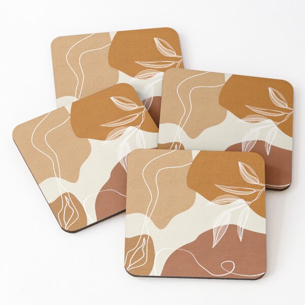 Item preview, Leafy Lane in Ochre 2 designed and sold by simplydesignart.