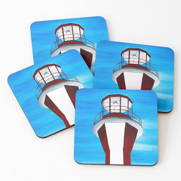 Item preview, Cape Forchu Lighthouse, Yarmouth Nova Scotia designed and sold by M.E.Mackenzie Art.