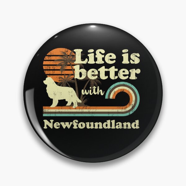 Item preview, Life is Better with Newfoundland Vintage designed and sold by rafaeltto.