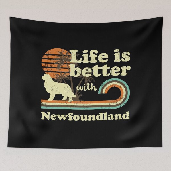 Item preview, Life is Better with Newfoundland Vintage designed and sold by rafaeltto.