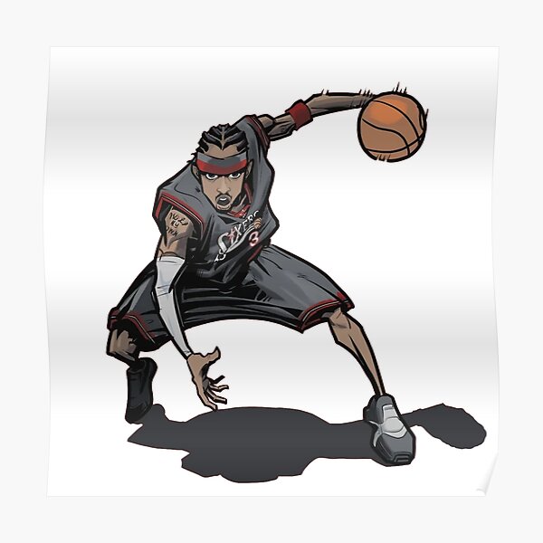 Allen Iverson Quote Basketball Legend Graphic Print Wall Art - POSTER 20x30