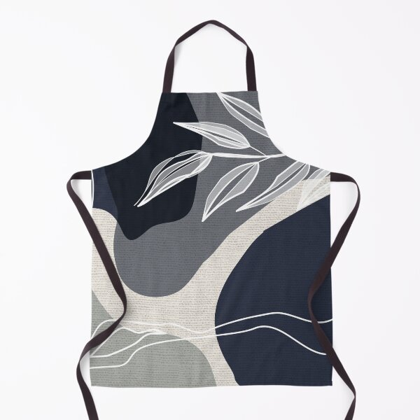Item preview, Leafy Lane in Blue 3 designed and sold by simplydesignart.