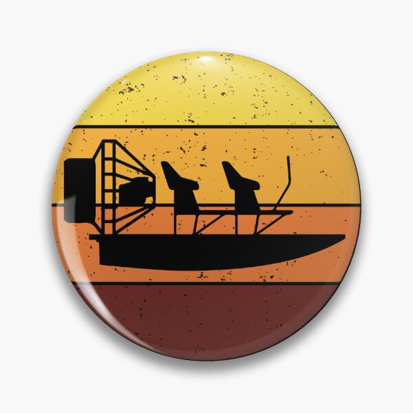 Item preview, Airboat Fanboat Airboating Swamp boat Vintage Retro designed and sold by CuteDesigns1.