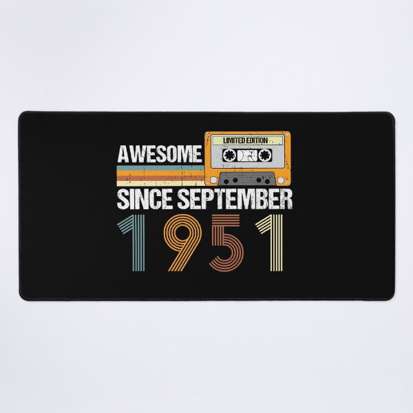 Item preview, Awesome Since September 1951 | 71th birthday | vintage September 1951 designed and sold by AMINE  ★★★★★.