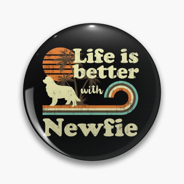 Item preview, Life is Better with Newfoundland Newfie Vintage designed and sold by rafaeltto.