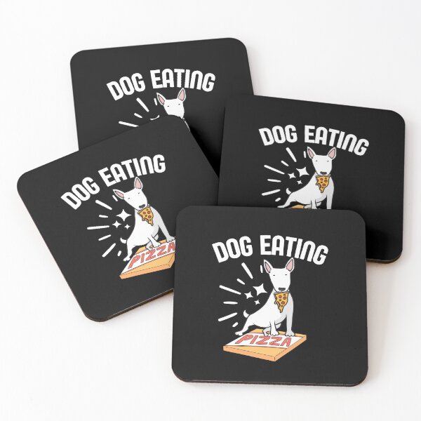 Item preview, perro comiendo una pizza designed and sold by Boomroom.