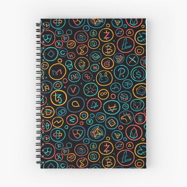 Item preview, Cryptocurrency Financial Items Background. Bitcoin and Altcoins Collection. designed and sold by Kudryashka.